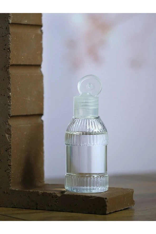 Flip Top Kapaklı Est Likit Mürekkep Dezenfektan Kolonya Boş Şişesi 25 Adet 50 ml - 50 ml - 2