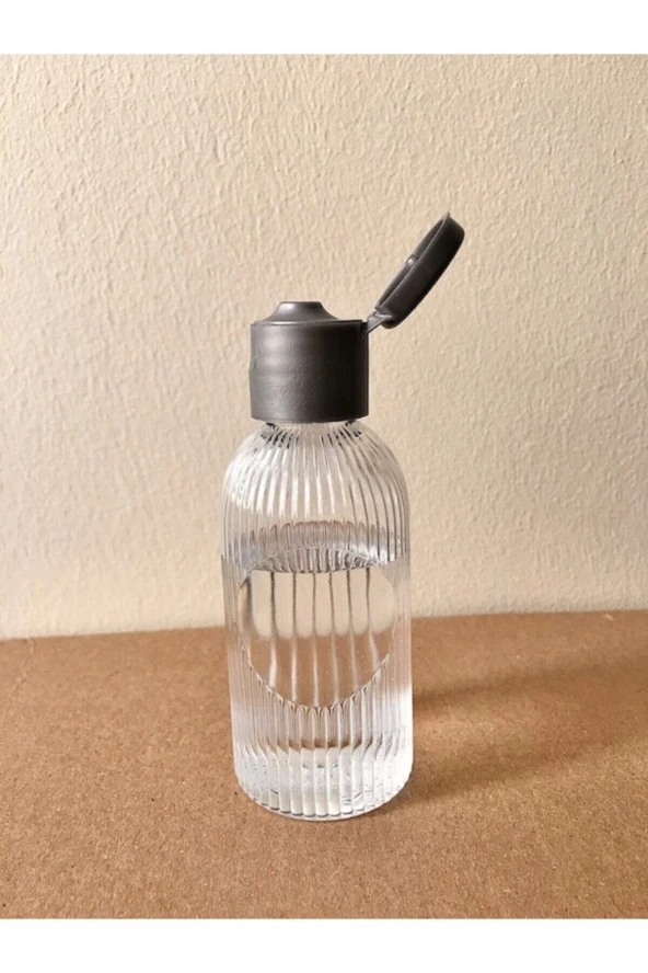 25 Adet 50 Ml Gri Fliptop Kapak Dnz21 Özel Tasarım Dezenfektan - Kolonya - Parfüm Boş Şişesi - 50 ml - 2