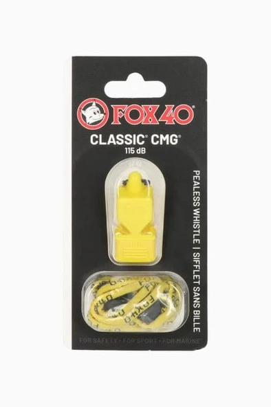 FOX 40 CLASSİC CMG  DÜDÜK İPLİ - 4