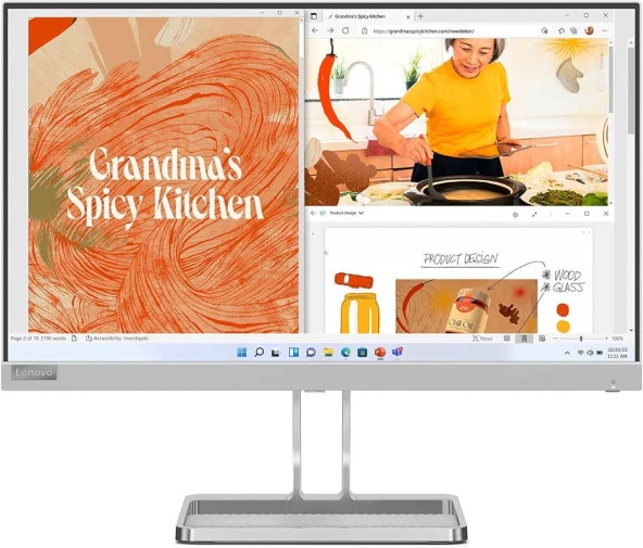 Lenovo L22i-40 67AEKACBTK 21.5" FreeSync Full HD IPS Monitör - Teşhir