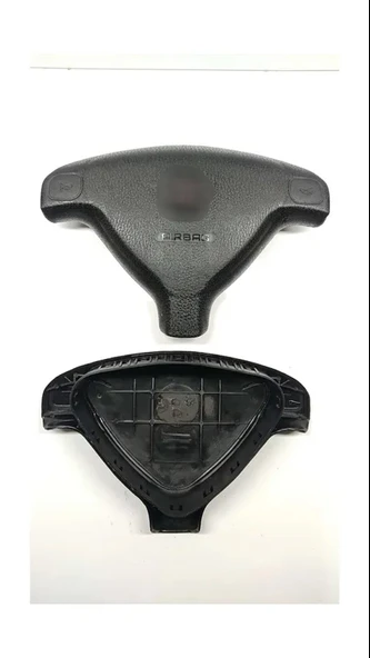 BursaAirbag Opel UYUMLU  Astra G 2002-2007 Modeller Arası Geçmeli Sürücü Airbag Kapağı Armalı - 2