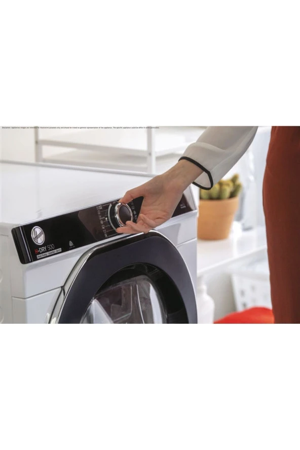 Hoover NDPEH10A2TCBEXSS 10 kg Wi-Fi Isı Pompalı Kurutma Makinesi - 3