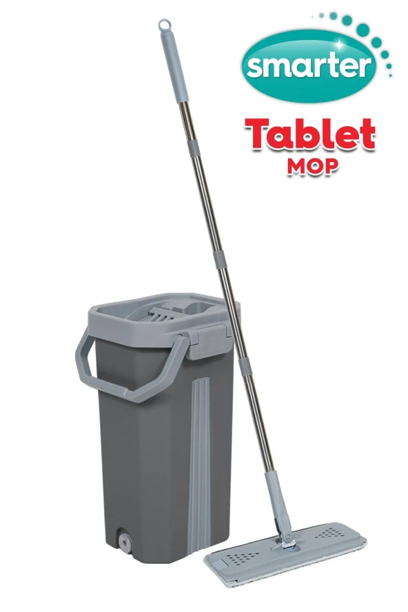 SMARTER GRİ TABLET MOP TEMİZLİK SETİ - 2
