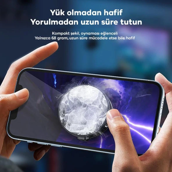 Coofbe klipsli Manyetic Kasırga Radyatörlü Telefon Soğutma Fanı Ultra Hızlı Soğutucu Soğutma Fanı Radyatör Soğutucu - Resim 5