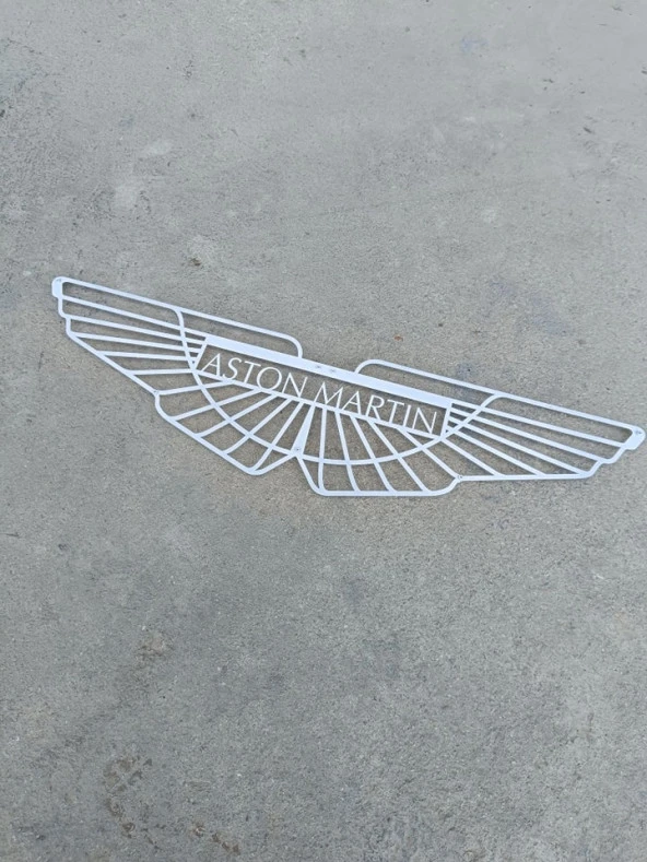 Aston Martin Metal Duvar Dekoru 100x25cm - Resim 2
