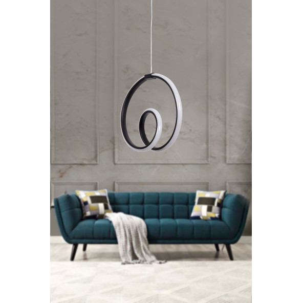 Zen Modern Sarkıt Led Avize Salon Mutfak Oda Hol Ledli Avize