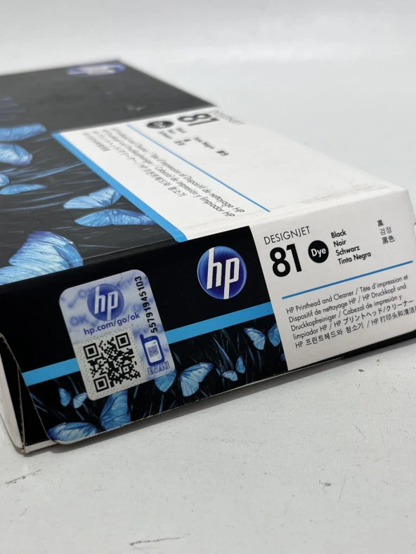 Hp 81-C4950A Siyah Baskı Kafası ve Kafa Temizleyici 2016 Tarihli - 5