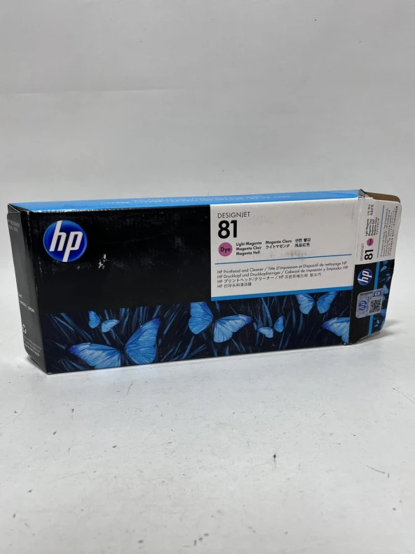 Hp 81-C4955A Magenta Baskı Kafası ve Kafa Temizleyici (Açık Ambalaj - 2016)