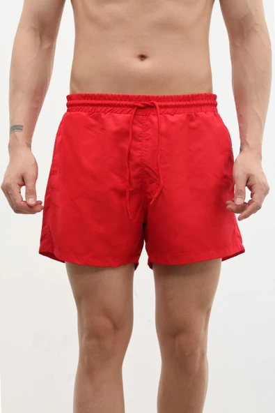 Erkek Cepli Fileli Deniz Şortu - 5