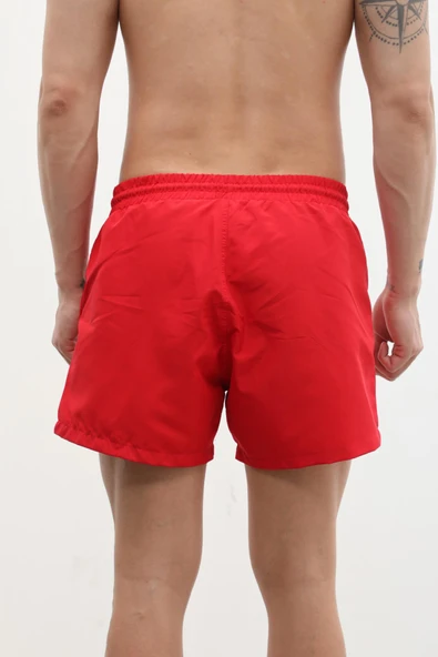 Erkek Cepli Fileli Deniz Şortu - 7