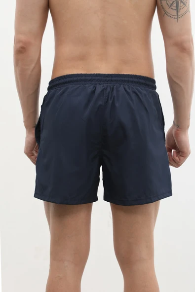 Erkek Cepli Fileli İnce Deniz Şortu - 10