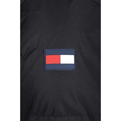 Tommy Hilfiger Arctic Cloth Parka Erkek Mont Siyah - 4