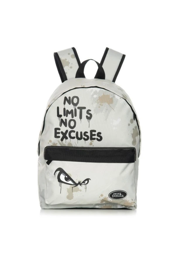 No Fear Orijinal Sırt Çantası Gri 03521