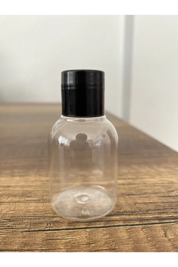 100 Adet Kapaklı Boş Şişe 35 Ml Dekoratif Şampuan Şişesi - 3