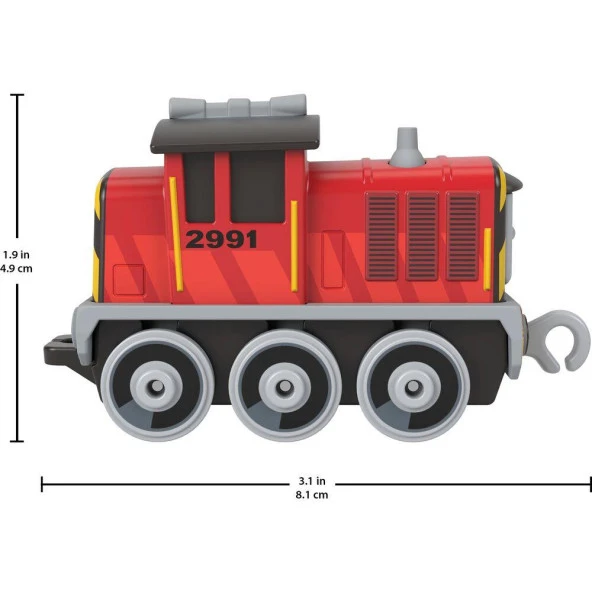 HFX89 Thomas ve Arkadaşları Küçük Tekli Trenler (Sür Bırak) SALTY HTNN12 - 3