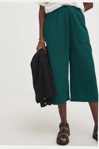 Süperlife Kadın Beli Lastikli Kapri-şort SPR24KS65 - 2