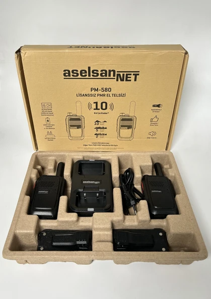 Aselsan PM-580 Pmr Ikili El Telsizi (OUTLET) ürün görseli 1