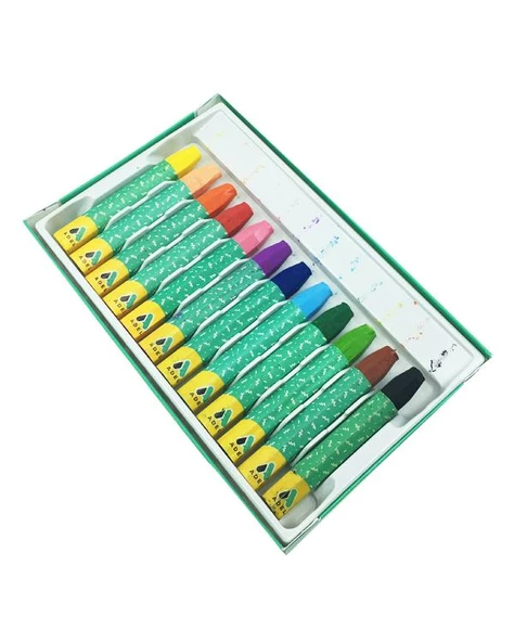 Adel 12li Pastel Boya Seti - Resim 3