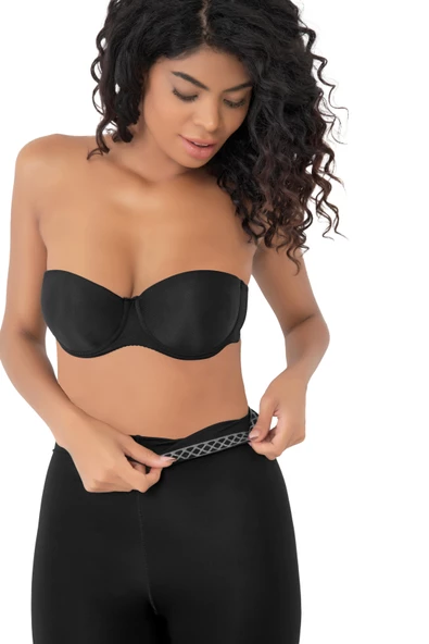 Korse Sepeti 3002 Kadın Lazer Kesim Yüksek Bel Paçalı Korse - 7