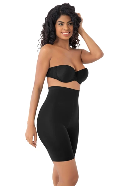 Korse Sepeti 3002 Kadın Lazer Kesim Yüksek Bel Paçalı Korse - 4