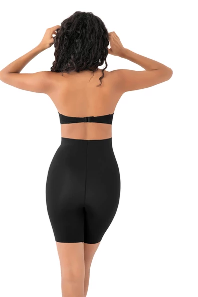 Korse Sepeti 3002 Kadın Lazer Kesim Yüksek Bel Paçalı Korse - 5