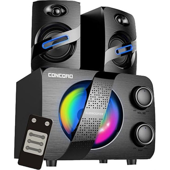 CONCORD C-792 2+1 SES SİSTEMİ BLUETOOTH SD/USB-FM BASS+TİZ MULTİMEDİA