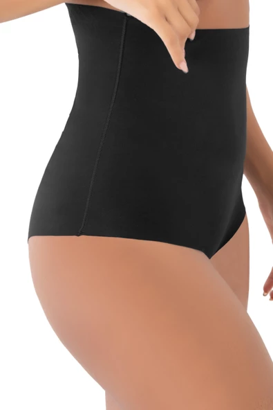 Korse Sepeti 3003 Kadın Lazer Kesim Yüksek Bel Slip Korse - 5