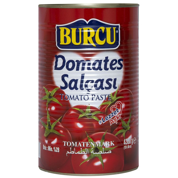 BURCU DOMATES SALÇASI 4300GR