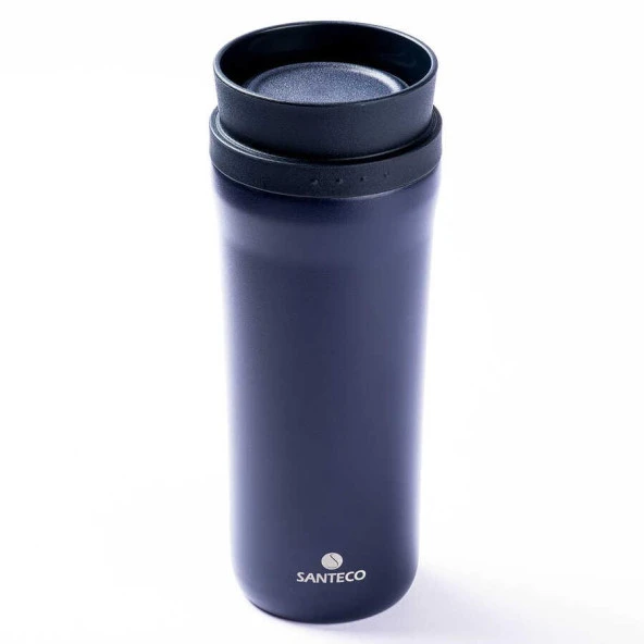 TANTİTONİ MAVİ ÇİFT KATMANLI PASLANMAZ ÇELİK TERMOS BARDAK 650 ML