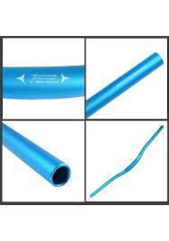Wake Alüminyum 31.8 780mm Riser Mtb Gidon Freeride Bisiklet Gidonu Mavi - 2