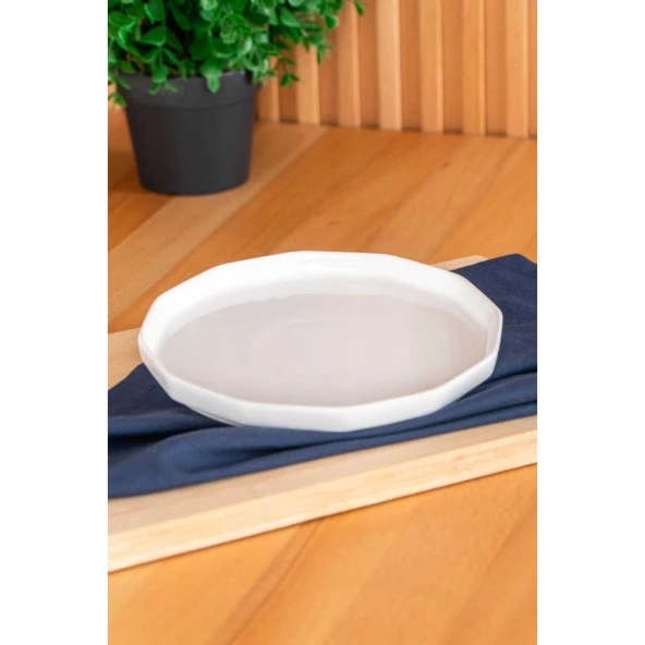 Acar Hexagon Art 17 Cm Pasta Tabak 6 Adet BHM-05357
