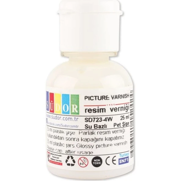 Südor Resim Verniği Su Bazlı 25 ml