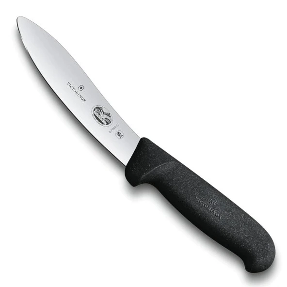 Victorinox 12cm Deri Yüzme Bıçağı Siyah 5.7903.12