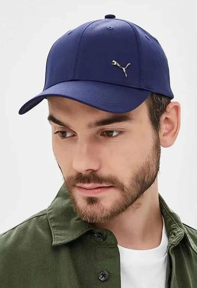 Puma 021269 Metal Cat Cap Peacoat Unisex Şapka - Resim 6