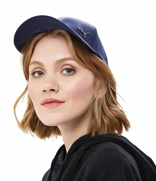 Puma 021269 Metal Cat Cap Peacoat Unisex Şapka - Resim 7