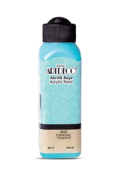 Artdeco 140ml Turkuaz Akrilik Boya