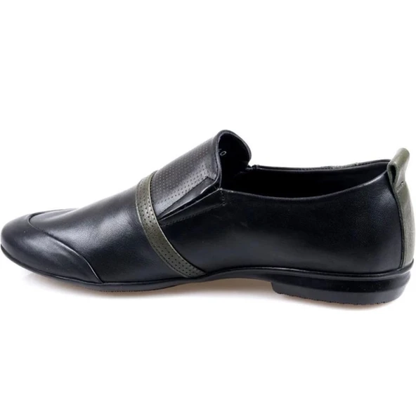 James Franco 812 %100 Hakiki Deri Loafer Erkek Babet Ayakkabı - Resim 7