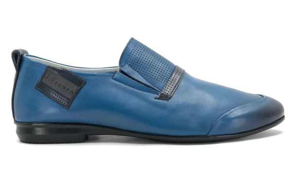 James Franco 812 %100 Hakiki Deri Loafer Erkek Babet Ayakkabı - Resim 11