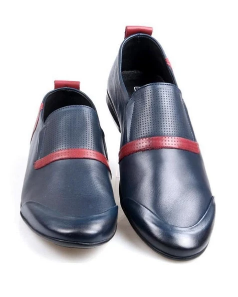 James Franco 812 %100 Hakiki Deri Loafer Erkek Babet Ayakkabı - Resim 8