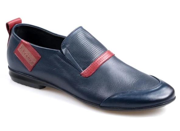 James Franco 812 %100 Hakiki Deri Loafer Erkek Babet Ayakkabı - Resim 10