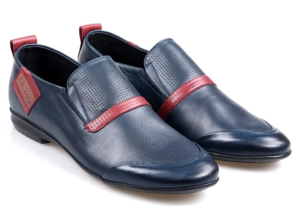 James Franco 812 %100 Hakiki Deri Loafer Erkek Babet Ayakkabı - Resim 9