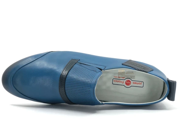 James Franco 812 %100 Hakiki Deri Loafer Erkek Babet Ayakkabı - Resim 3