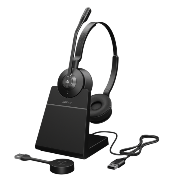 Jabra Engage 55 II USB-A MS Stereo ( Şarj Üniteli )