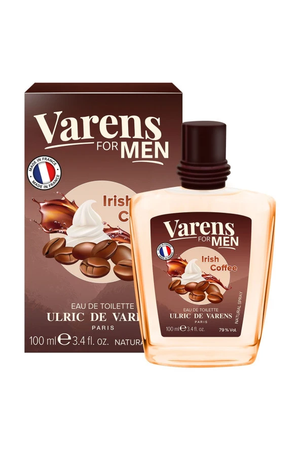 Ulric De Varens Varens For Men - Irish Coffee EDT 100ML Erkek Parfüm - Resim 2
