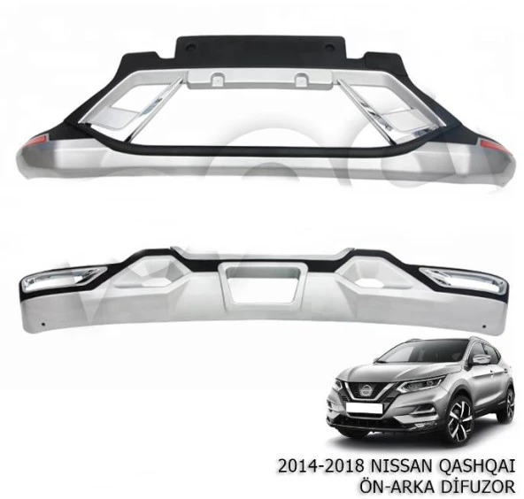 Nissan Qashqai Oem Ön Arka Koruma 2014-2018