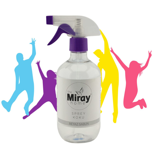 Miray Home Lüx Beyaz Sabun Oda spreyi 500 ml