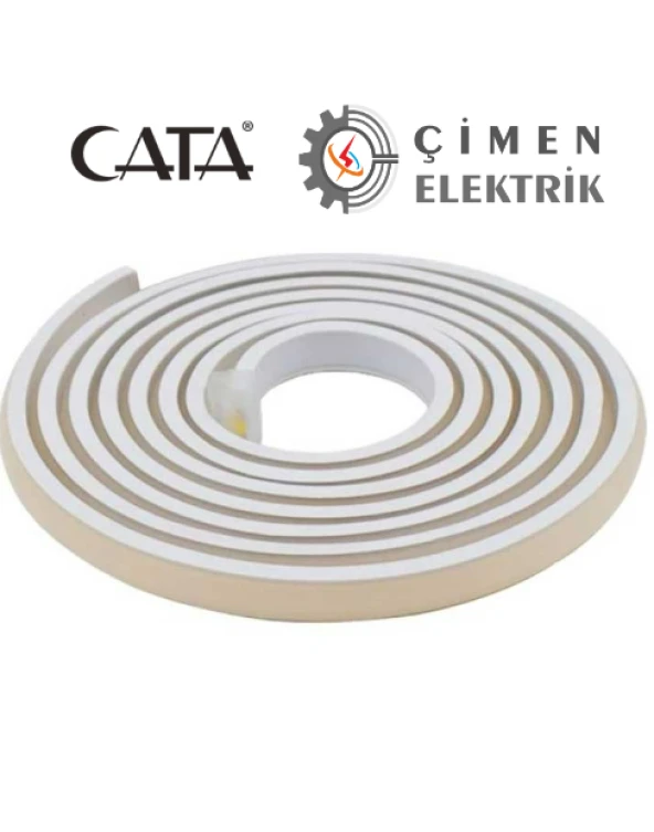 25 METRE CATA CT 4455 12V Neon Led Hortum Beyaz