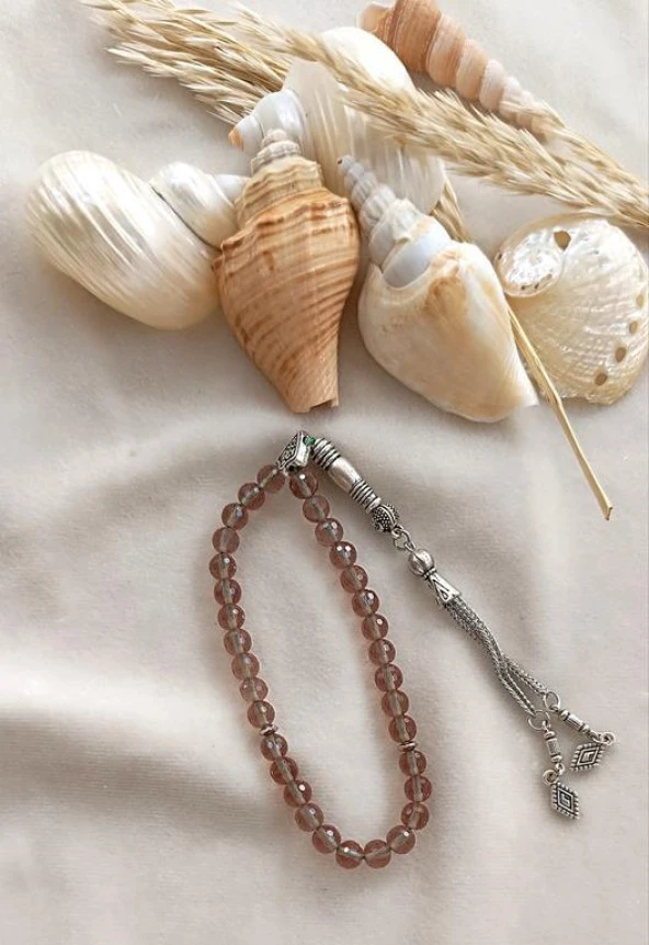 Tesbih 33 lük Zultanit Doğal Taş Küre Kesim 05 mmTespih - 6