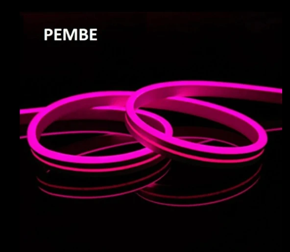 25 METRE CATA CT 4455 12V Neon Led Hortum Pembe