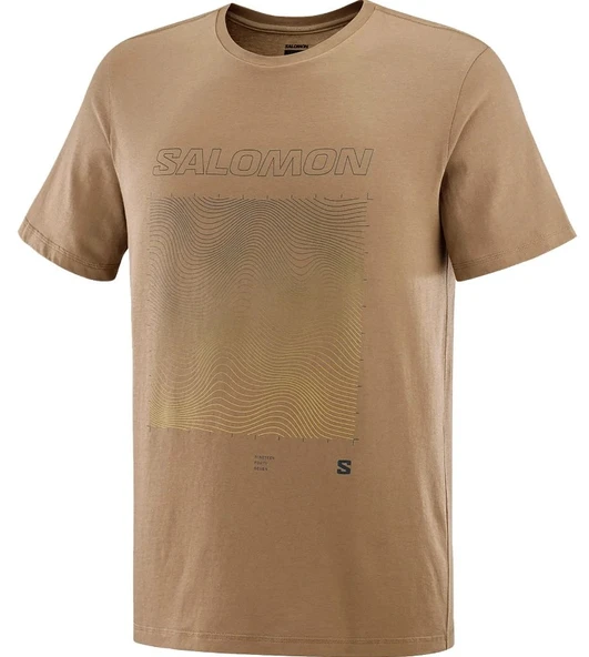 Salomon LC2219200 Graphic SS Tee Tişört Erkek T-Shirt - 2